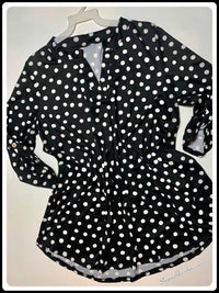 Sew In Love - Cover Me In Spots Buttery Soft Gabby Top