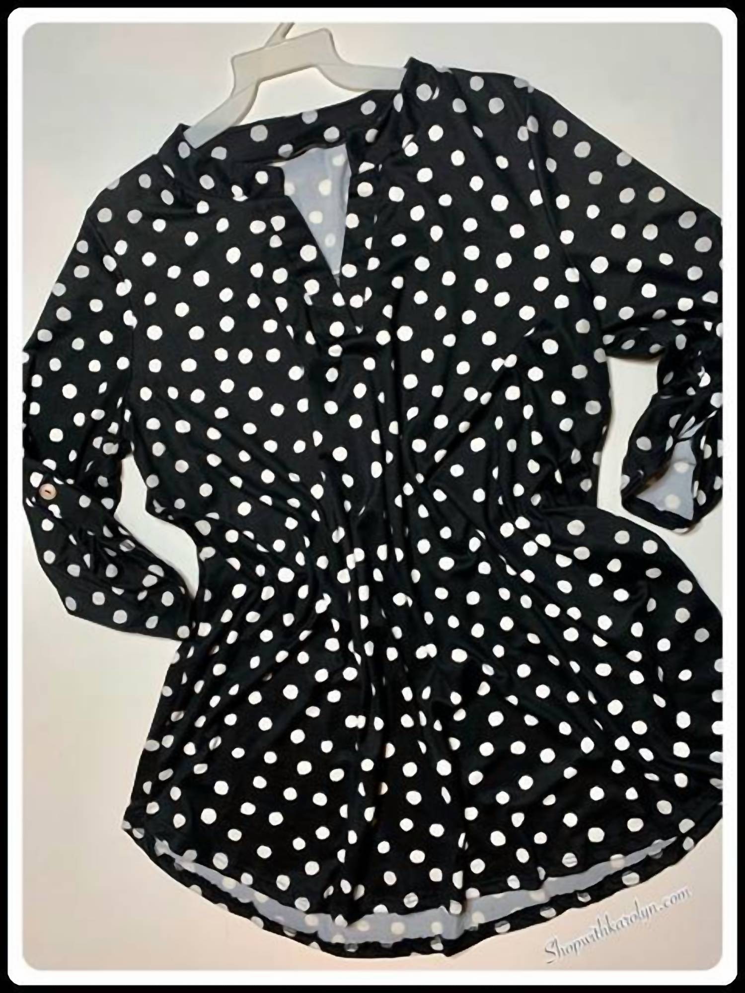 Sew In Love - Cover Me In Spots Buttery Soft Gabby Top