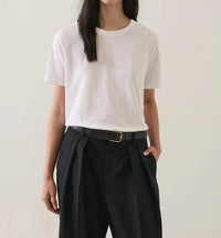 Patrick Assaraf - Lightweight Pima Cotton Boyfriend T-shirt