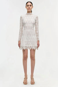 Simkhai - Joy Guipure Lace Mini Dress