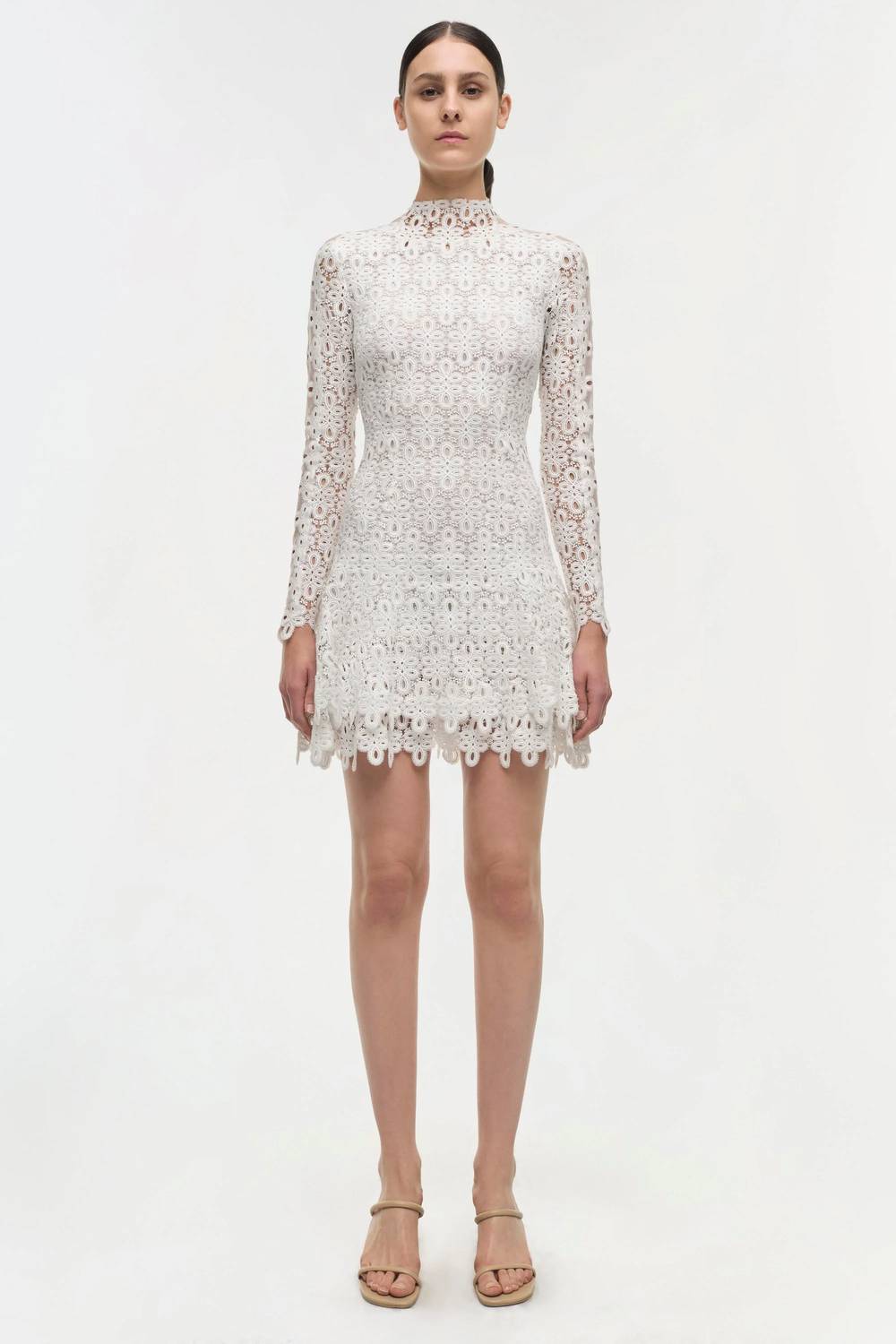 Simkhai - Joy Guipure Lace Mini Dress