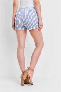 White Label - Pinstripe Shorts