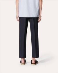 Valentino - Valentino Embroidered Straight-leg Trousers