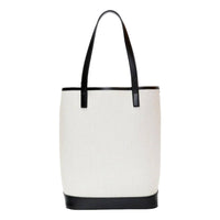 Saint Laurent - Women's Teddy Coated Linen Drawstring Bucket Bag