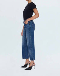 Pistola - Women's Lexi Mid Rise Bowed Straight Jean