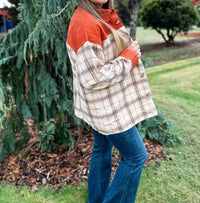 Blue Buttercup - Corduroy Flannel Shacket