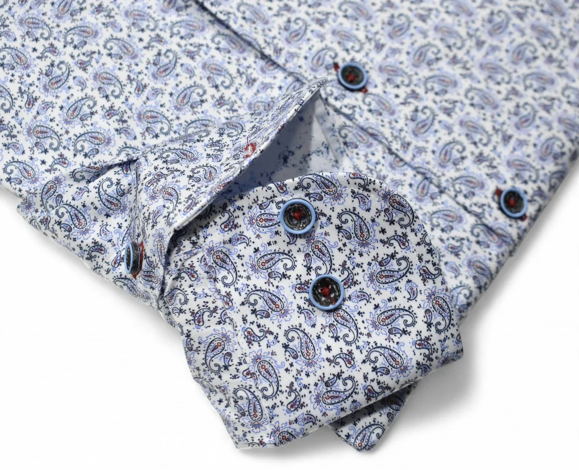 Marcello - Men's Soho Paisley Sport Shirt