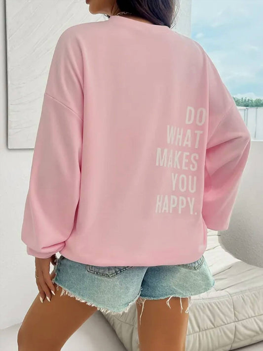 Shewin - Do What Makes You Happy Sweatshirt