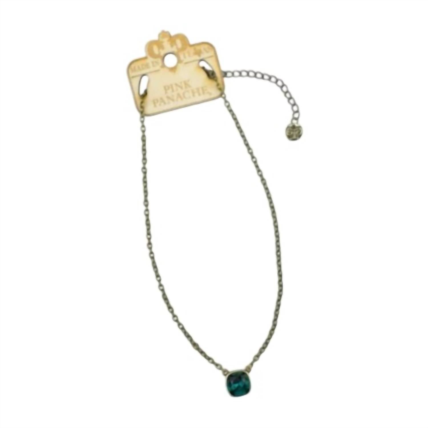 Pink Panache - Women's Crystal Necklace