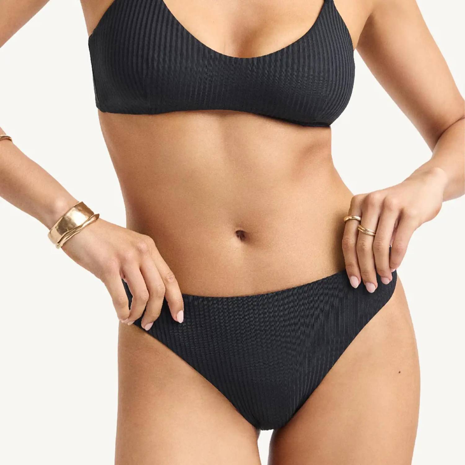 Vitamin A - California High Leg Bikini Bottom