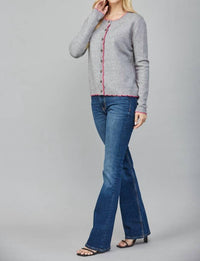 Fate - Swift Contrast Edge Cardigan