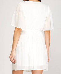 She + Sky - PIECE OF CAKE RUFFLE DRESS