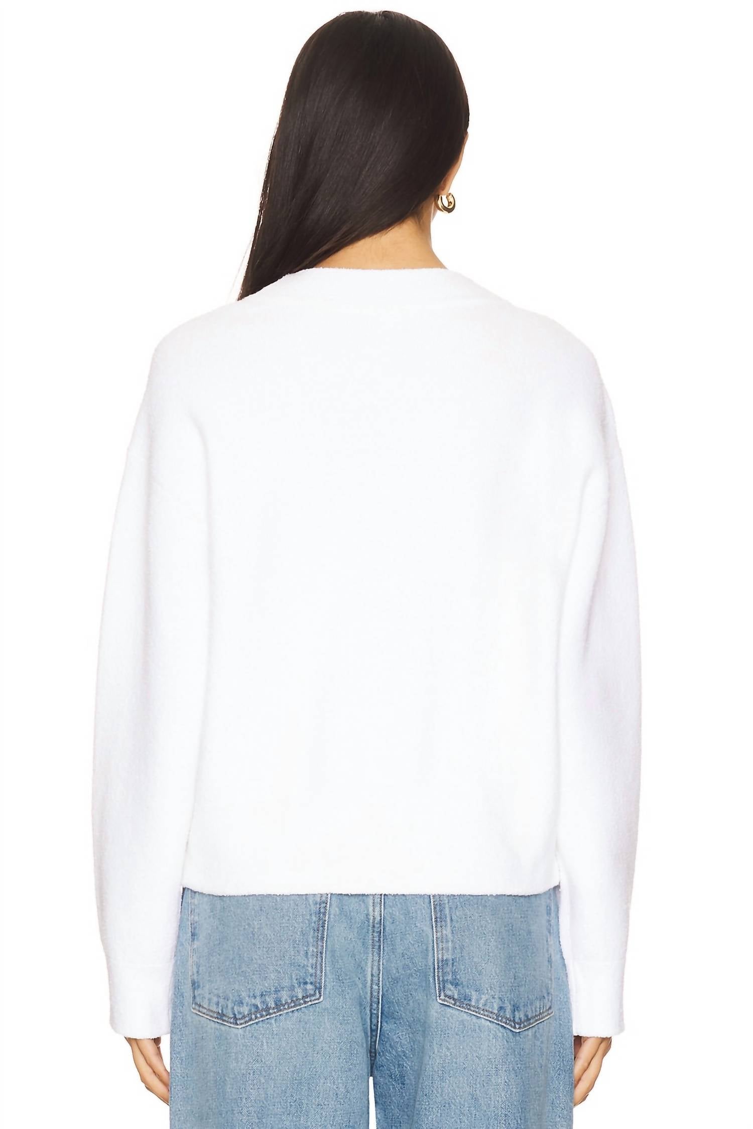 Vince - Structured Boucle Crew Neck Sweater