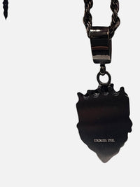 Steeltime - Men's Lion With Crown - Necklace Chain
