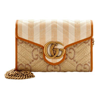 Gucci - Women's Gg Marmont Raffia Wallet