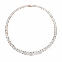 Diana M Jewels - Women's Emerald Lab-Grown Diamond Pendant Necklace (110.00 Ct) - Signature