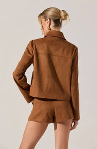 Astr - Jude Faux Suede Jacket