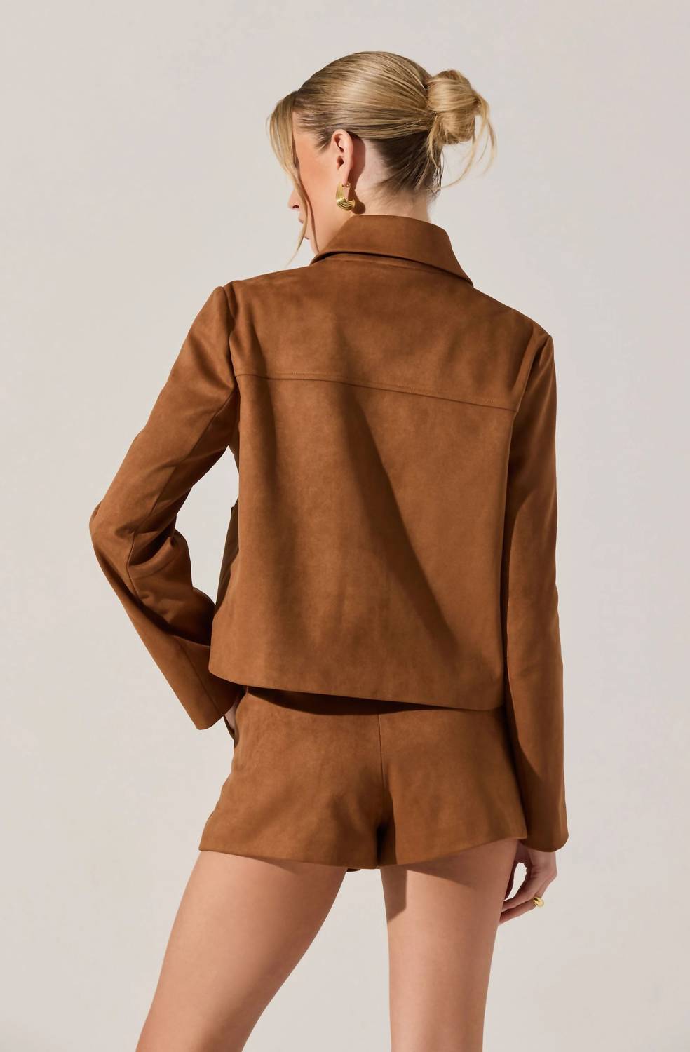 Astr - Jude Faux Suede Jacket