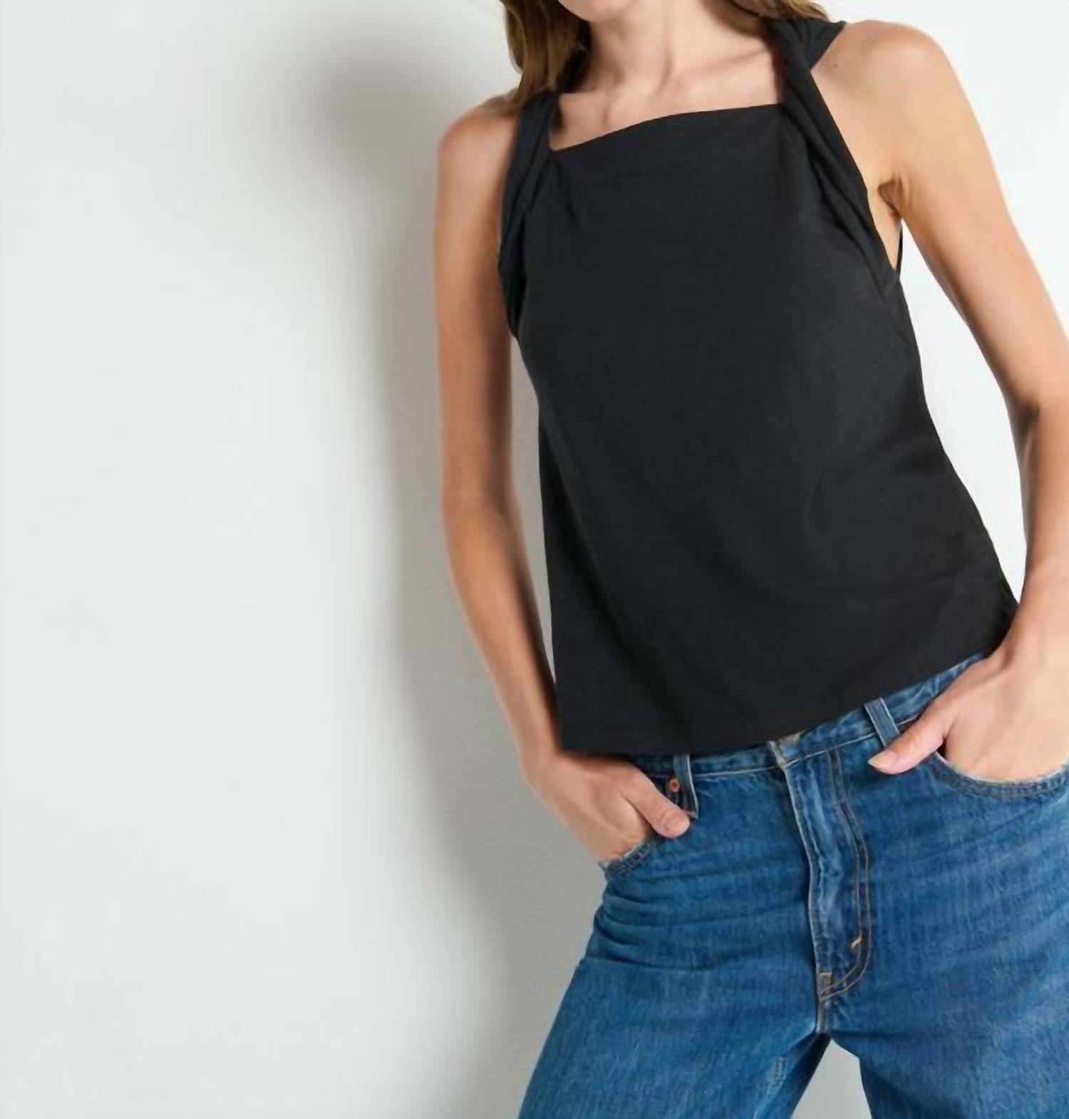 Nation Ltd - Sabrina Twisted Strap Tank