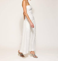 Line And Dot - Emberly Mix- Media Dress