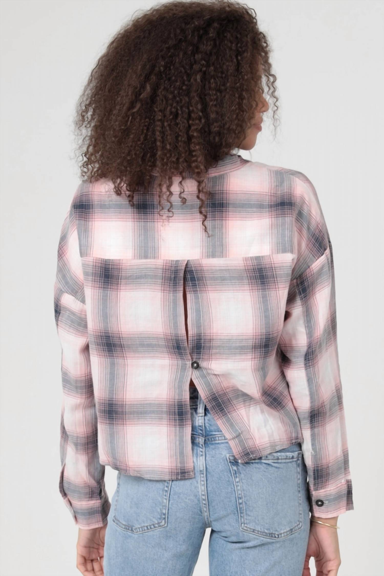 Angie - Plaid Top