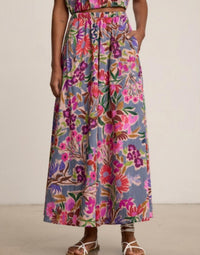 Velvet By Graham & Spencer - Jess Pull-on Floral Skirt