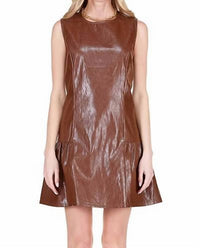 Joy Joy - Flounced Hem Sleeveless Dress