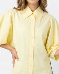 Pinch - Balloon Short Sleeve Blouse