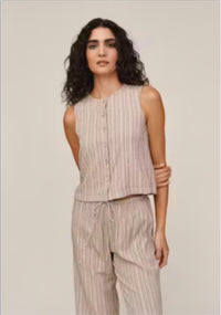 Bella Dahl - Sleeveless Button Front Top
