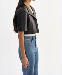 Lamarque - Aviana Short Sleeve Leather Jacket