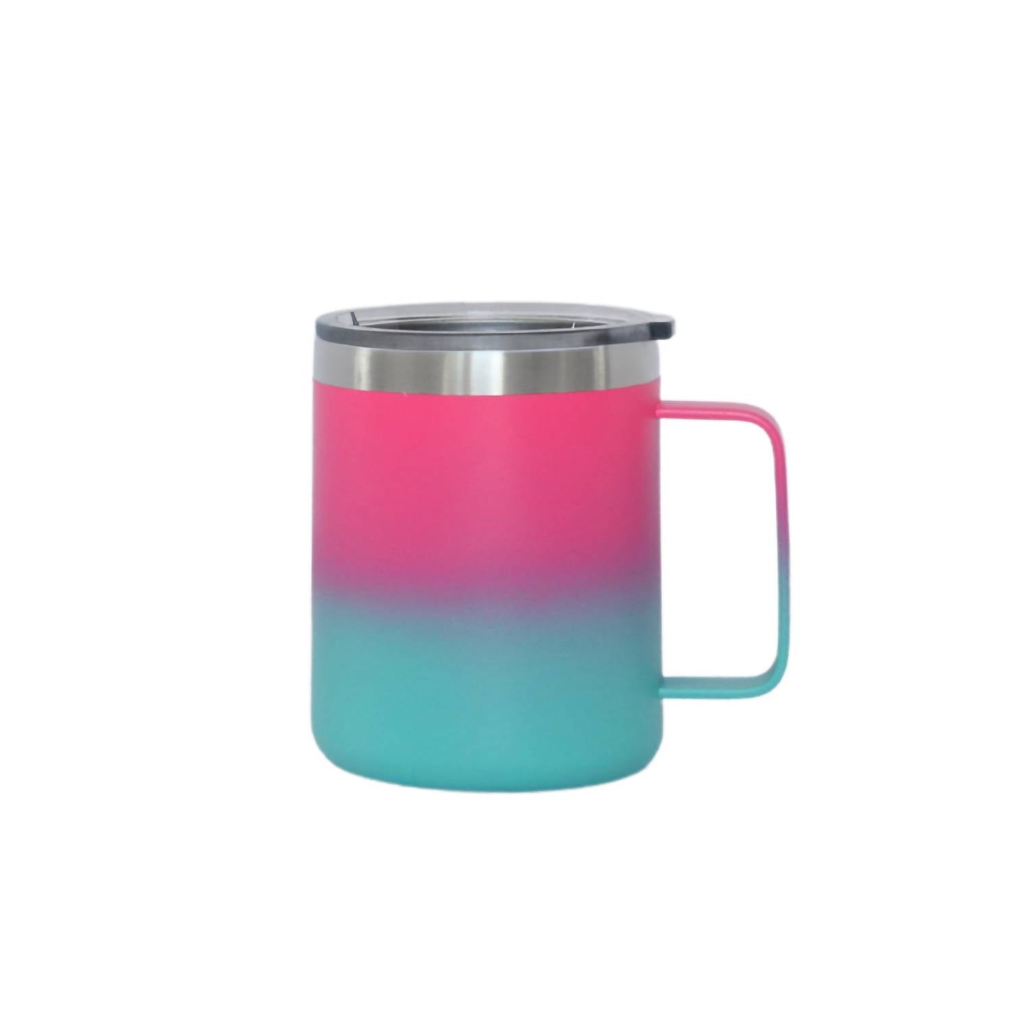 Creative Gifts International - Stainless Steel Travel Mug with Handle