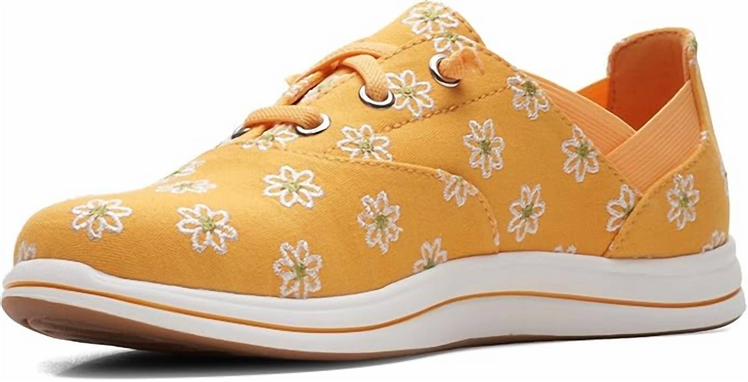 Clarks - Women's Breeze Ave Slip On Canvas Sneakers