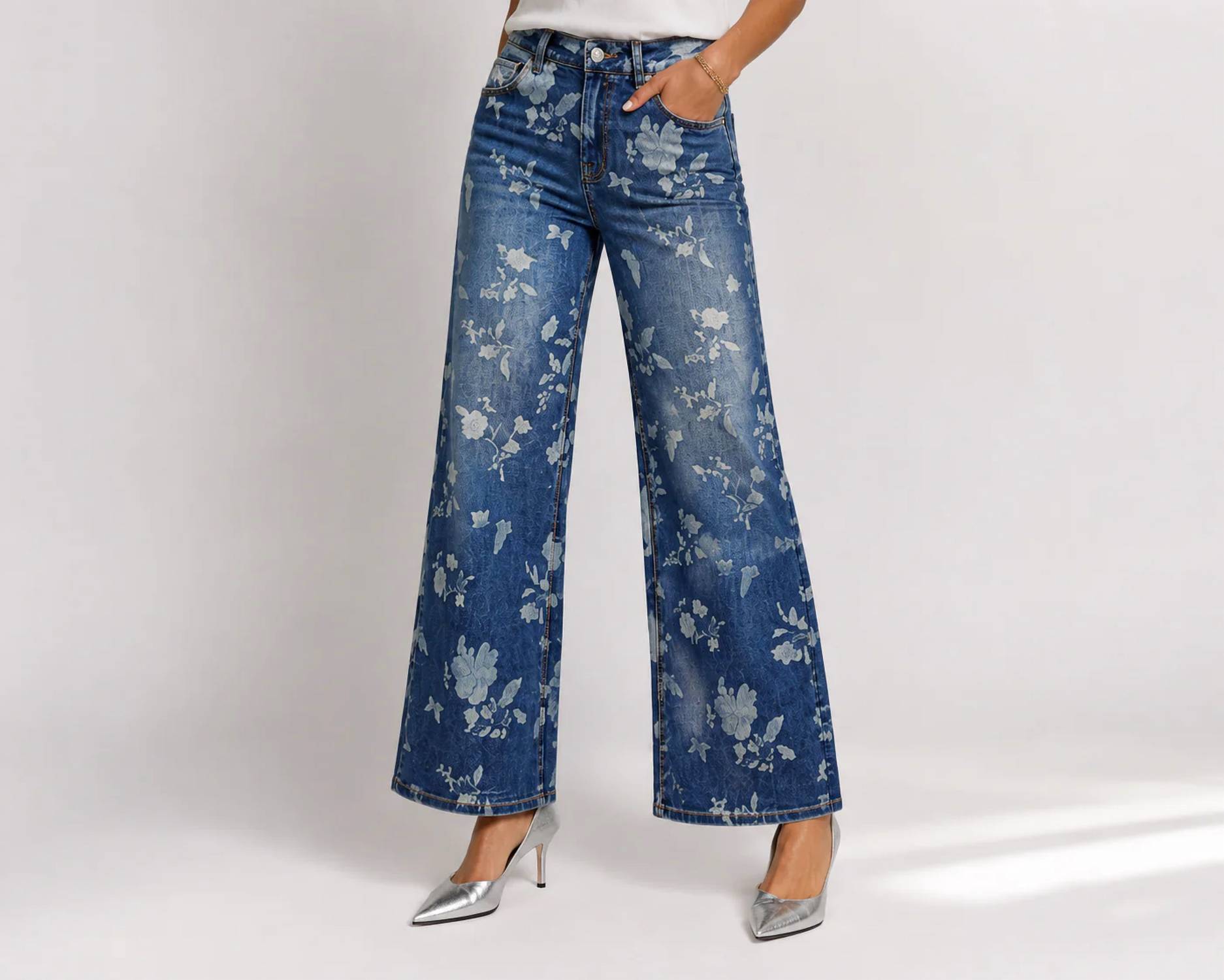 Mica Denim - Jardin Wide Leg Jean