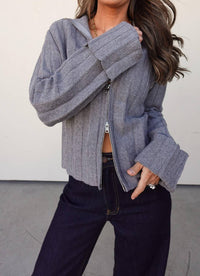 Fore Collection - Collared Zip-up Sweater