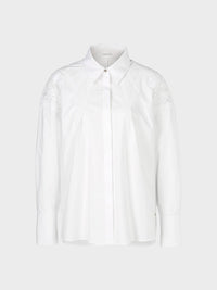 Marc Cain - Lace Appliqué Long Sleeve Blouse
