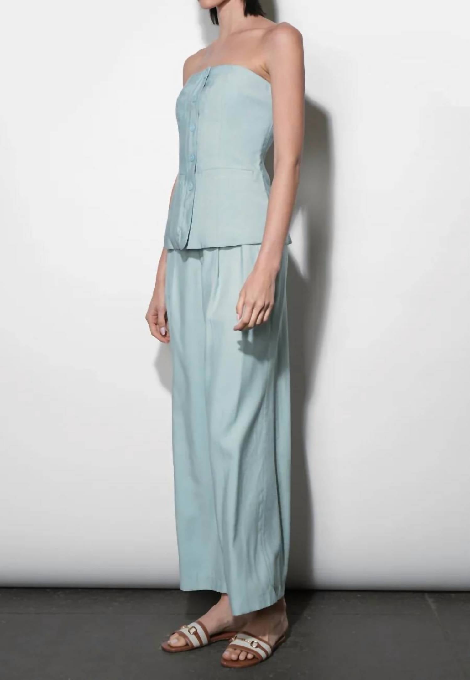 Greylin - Yuri Strapless Vest Top