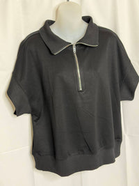 Umgee - Women's Half Zip Sweatshirt