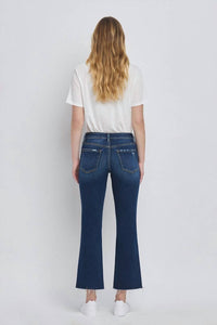 Vervet By Flying Monkey - Quinn High Rise Mini Bootcut Jeans