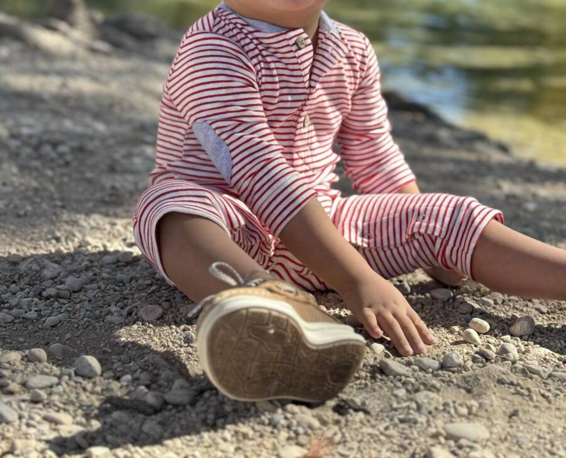 Me & Henry - Boy's Niota Henley Romper