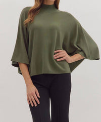 Entro - Draped Knit Top