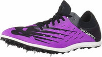 New Balance Women's Ld5000 V6 Spike Shoes in voltage violet black - women's shoe - detail view