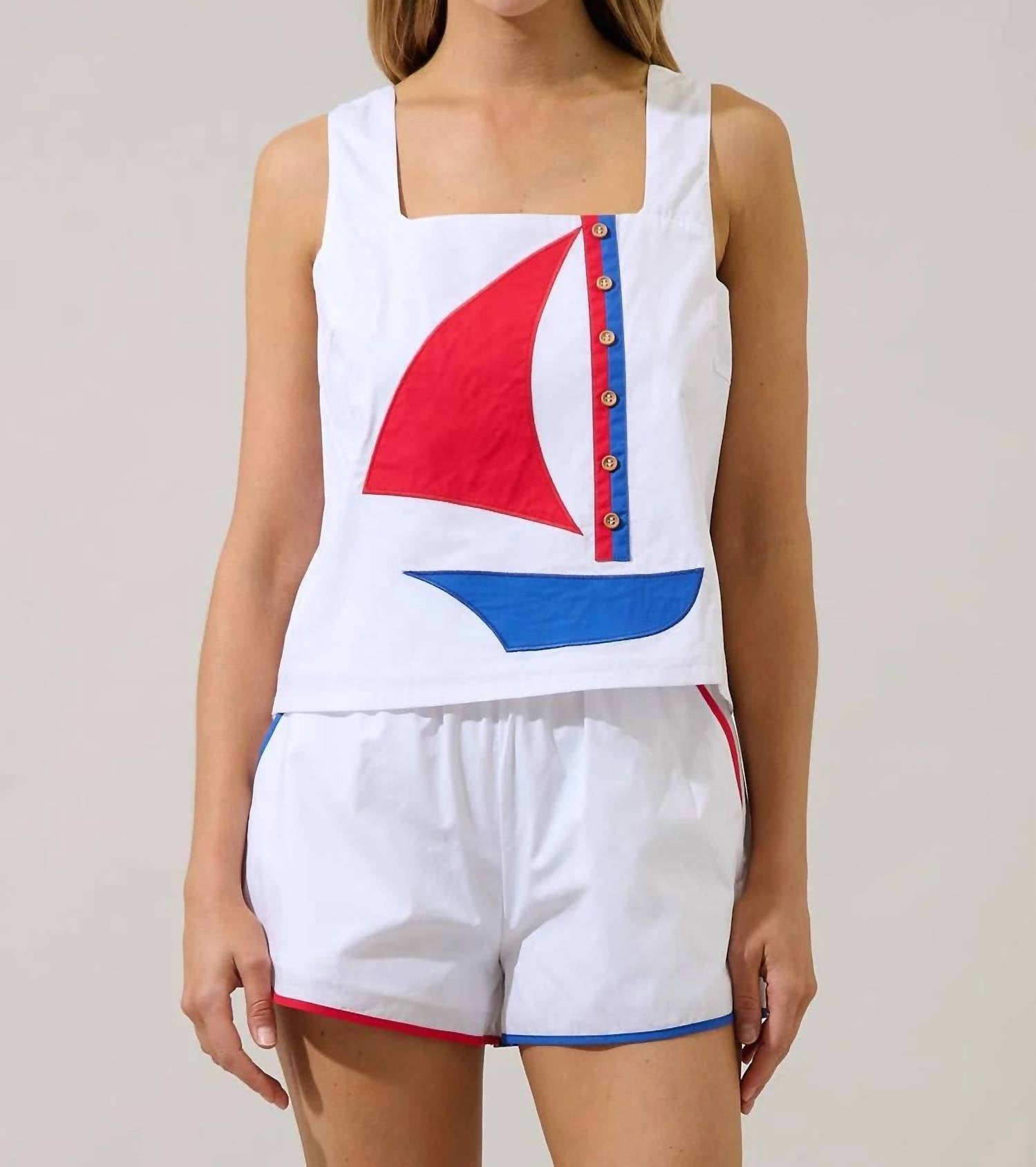 Sugarlips - Sallie Sleeveless Top