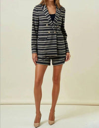 Doe And Rae - The Parisian Stripe Jacket