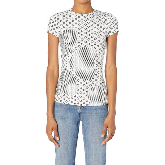 Sirah Heart Printed Fitted Tee