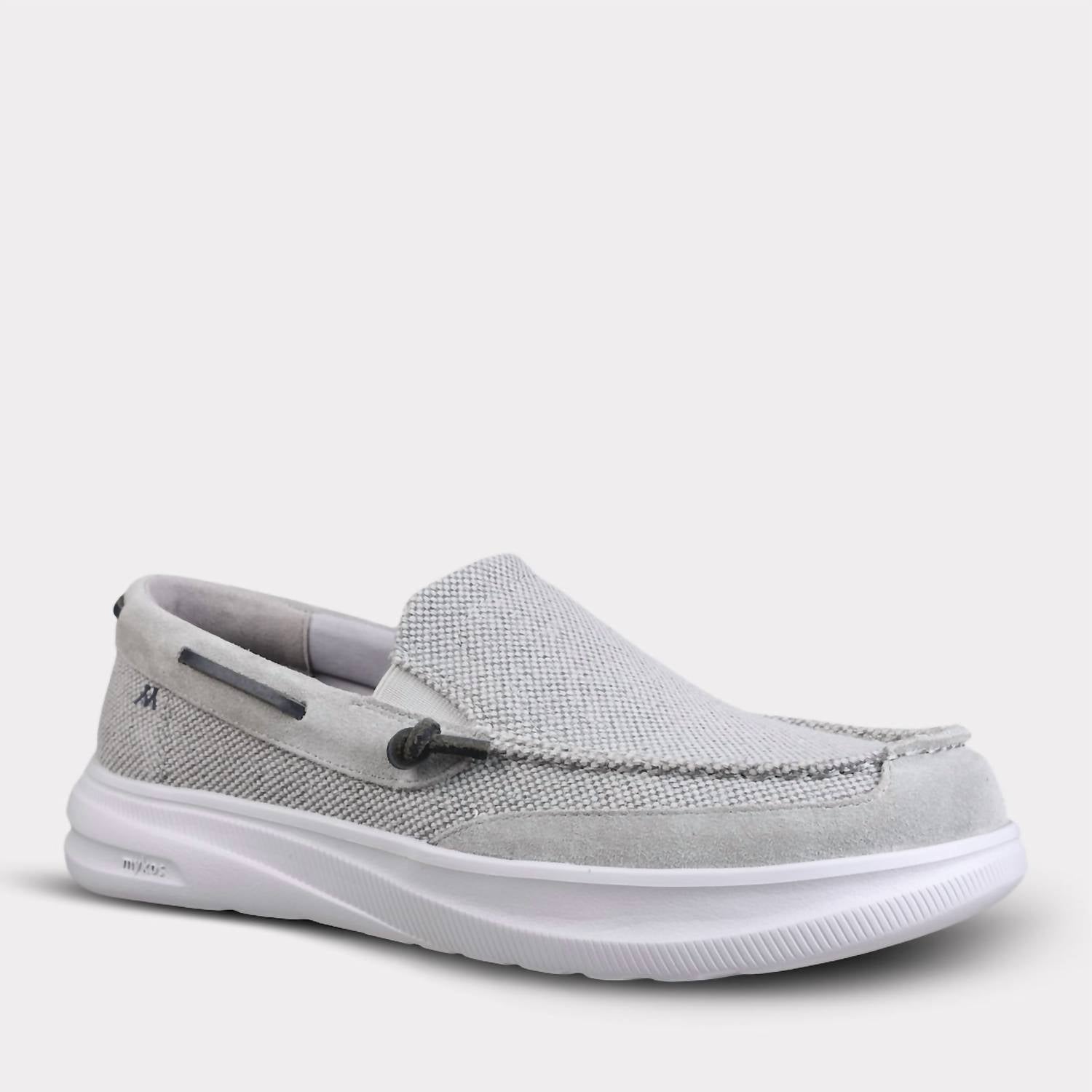Mykos Men's Calvin Slip-on Shoe in grey - men's loafer