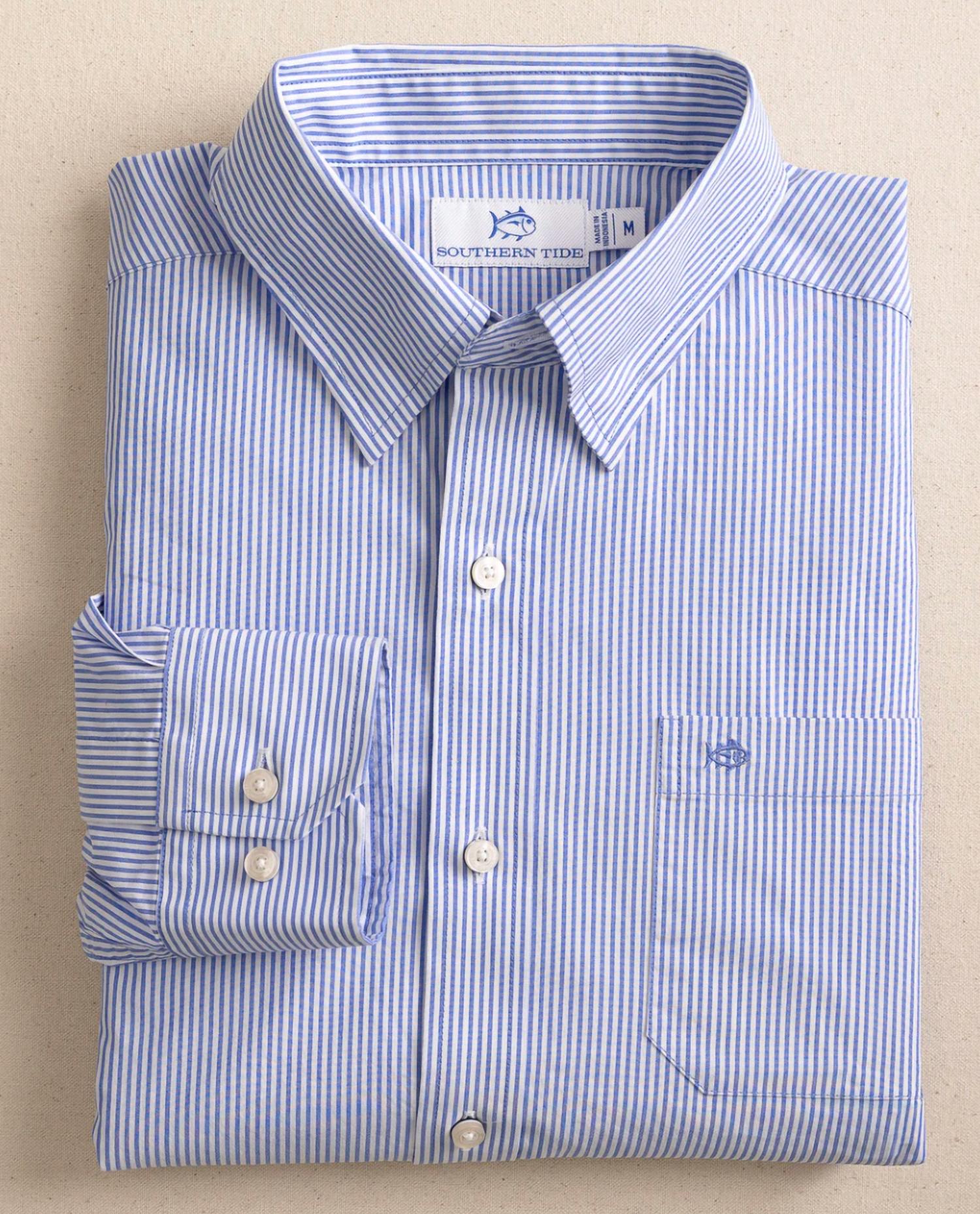 Southern Tide - Men's Charleston Granby Stripe Sport Shirt