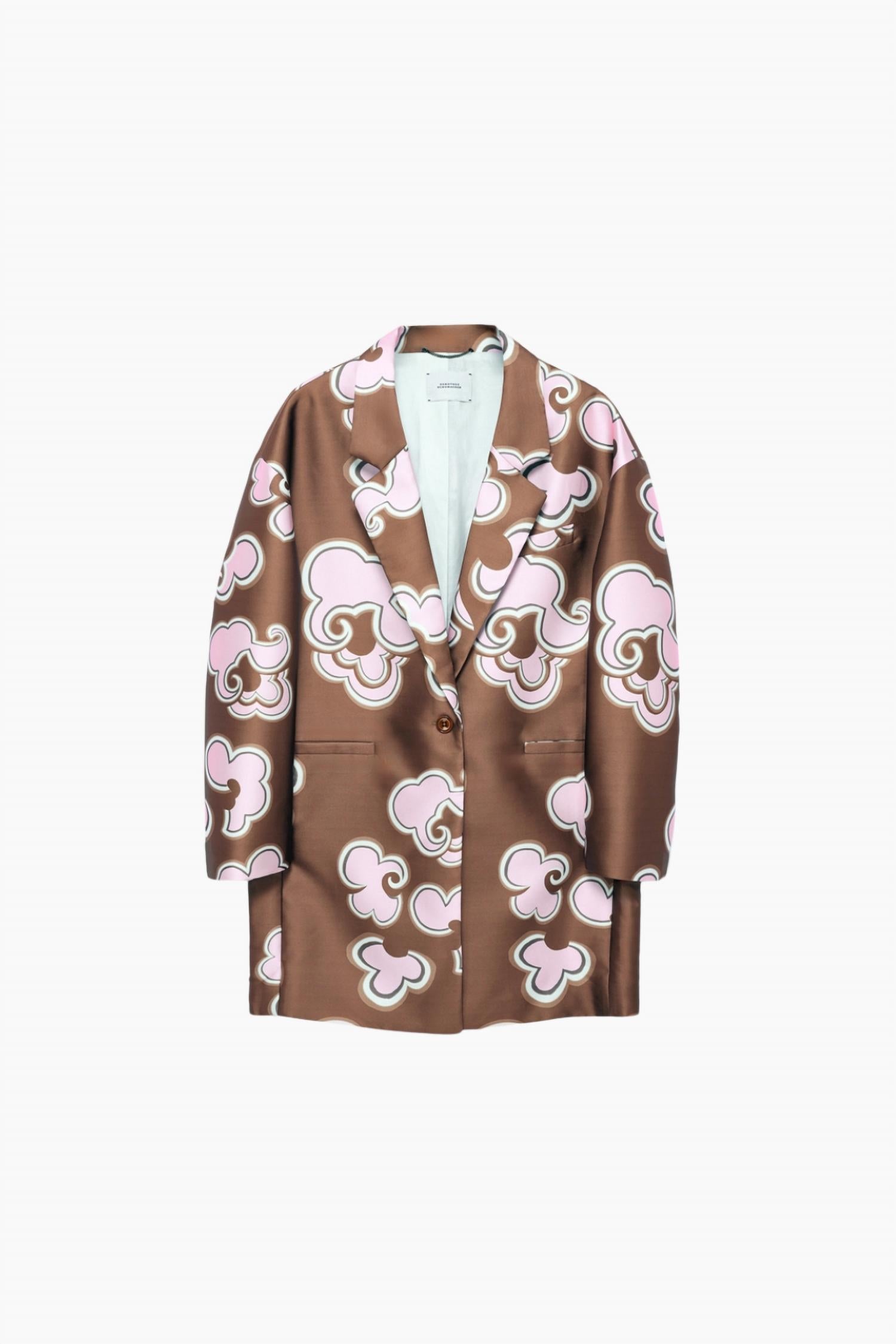 DOROTHEE SCHUMACHER Floral Statement Coat in caramello rose - women's jacket - view 5