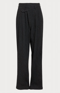 R13 - Triple Pleat Crossover Trouser