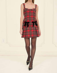 Moon River - Missie Plaid Mini Dress