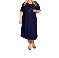 On The Plus Side - Belle Rayon Plus Size Dress